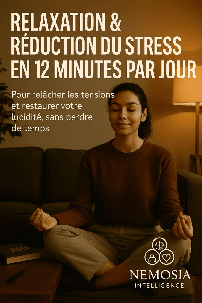 Relaxation & réduction du stress en 12 minutes