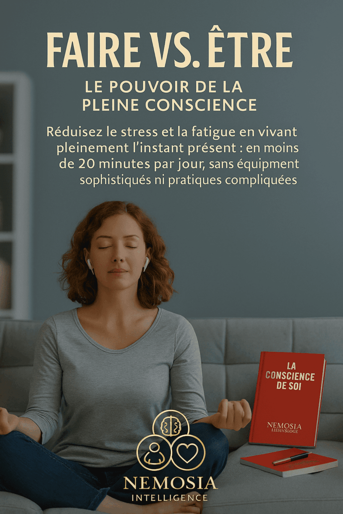 Faire vs. Être — Le pouvoir de la pleine conscience