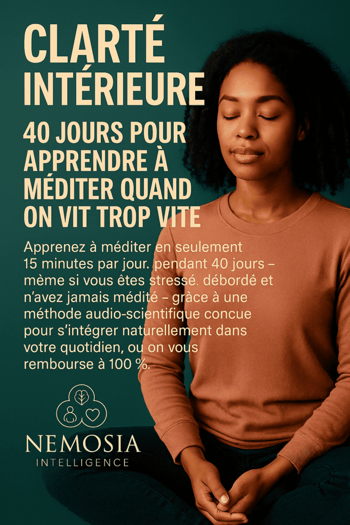 Clarté Intérieure : 40 jours pour apprendre à méditer quand on vit trop vite - 1024 pixels - 1536 pixels